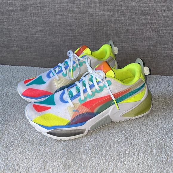Puma Lqdcell Optic Sheer Lace Up Sneakers - Picture 2 of 12